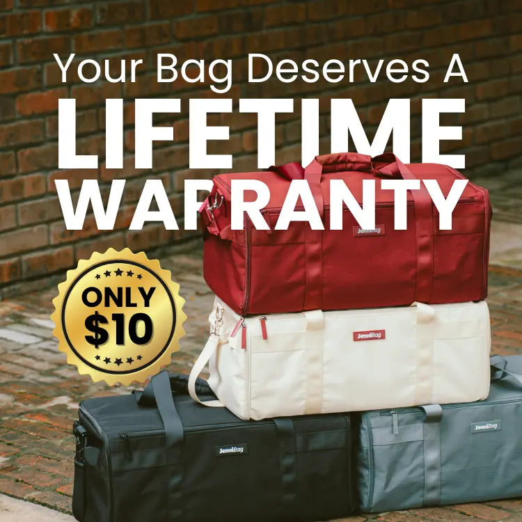 JenniBag® Lifetime Warranty | Full Coverage for Your Travel Bag JenniBag® Lifetime Warranty | Full Coverage for Your Travel Bag