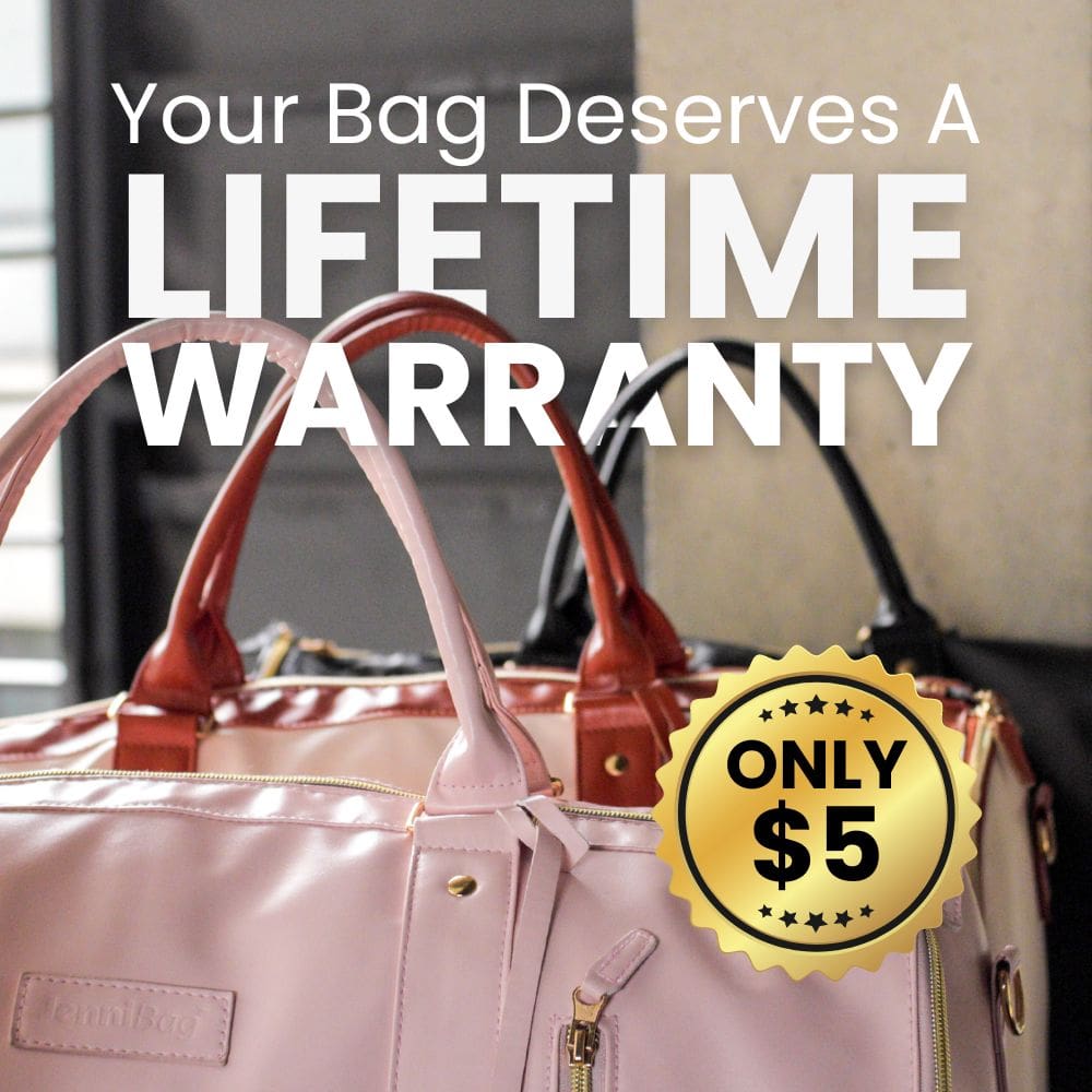 JenniBag® Lifetime Warranty