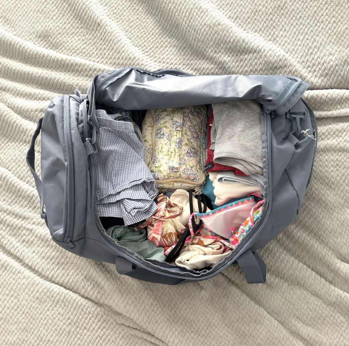 Traditional hard-shell carry-on luggage